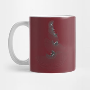 Abstract artistic lines Mug